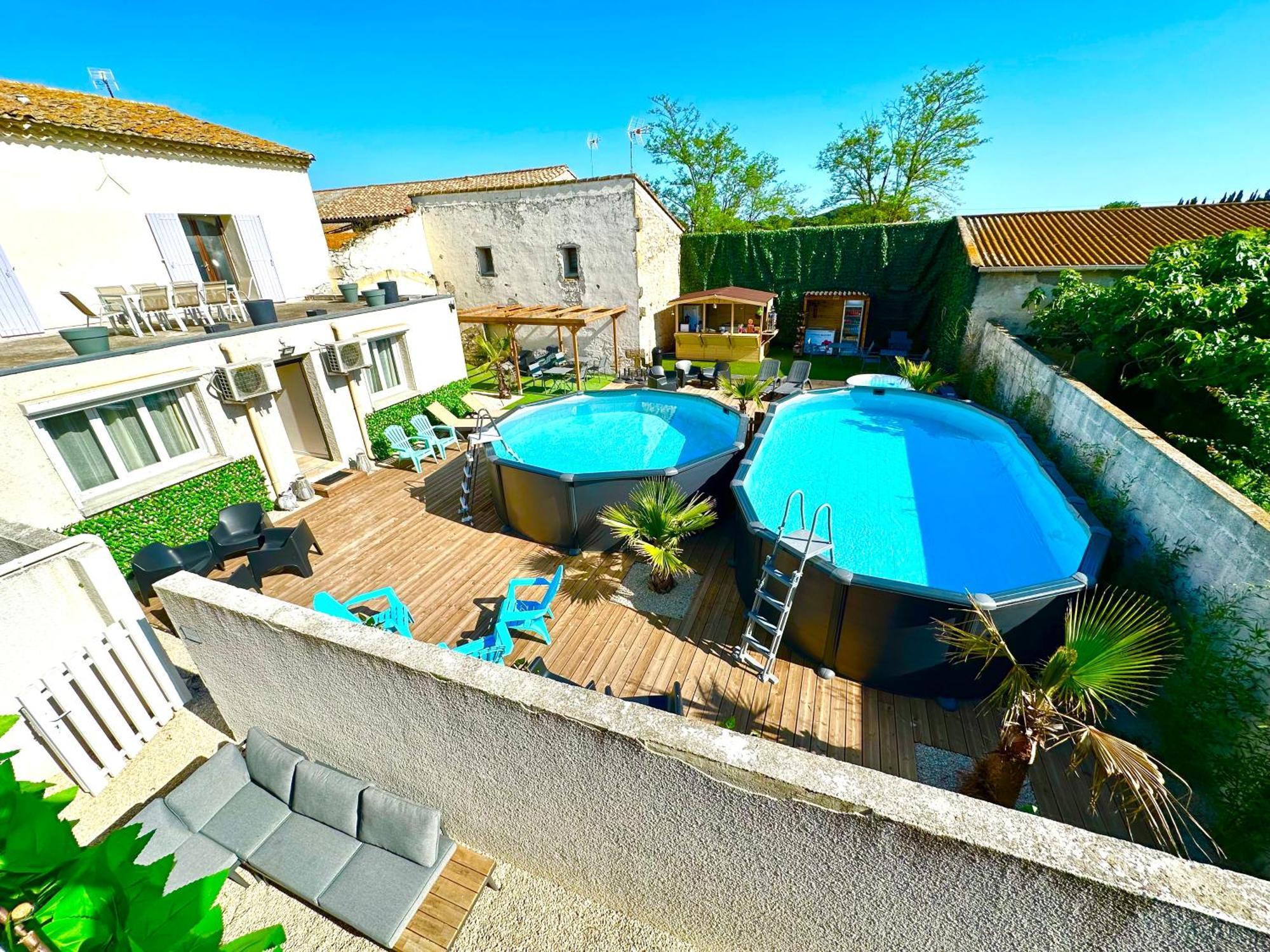 Les Appartements Du Mas - Emeraude 에그모르트 외부 사진